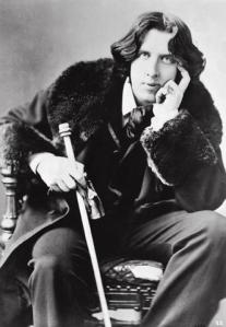 Oscar Wilde and cane