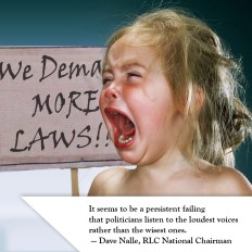 It seems to be a persistent failing that politicians listen to the loudest voices rather than the wisest ones. 